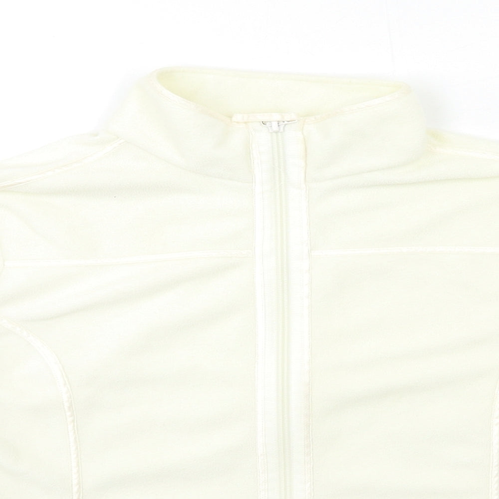 bay Womens Ivory  Fleece Jacket  Size 16