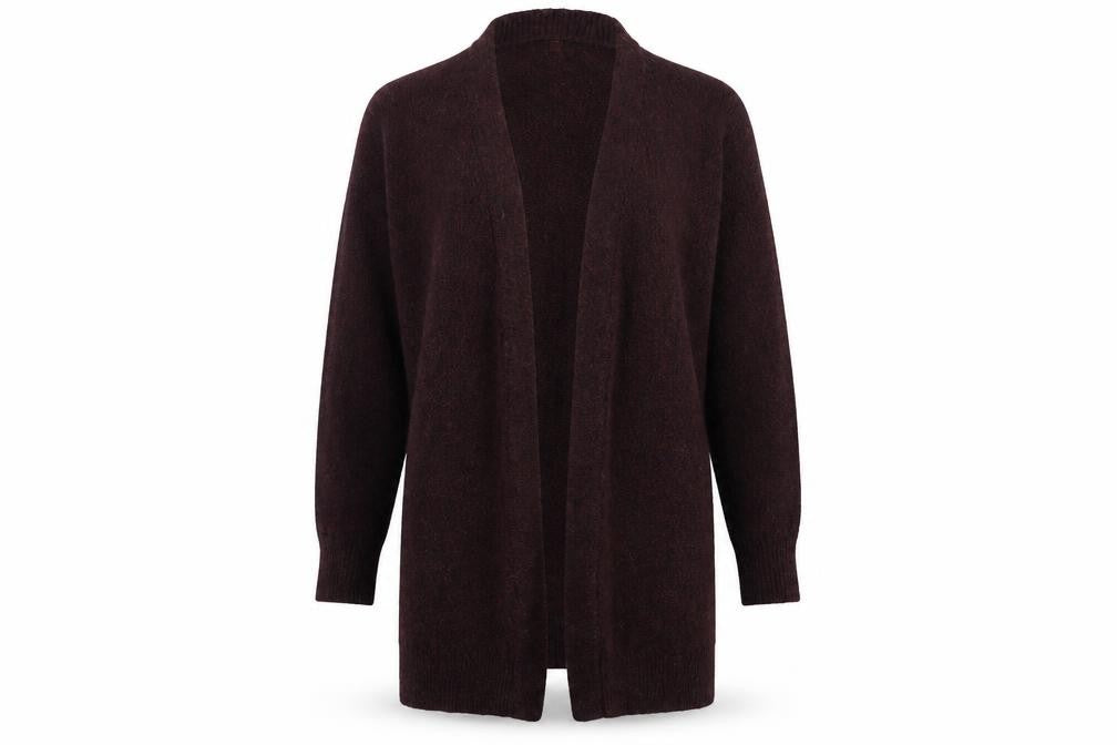 Womens UK Size XS H&M Red Cardigan Jumper