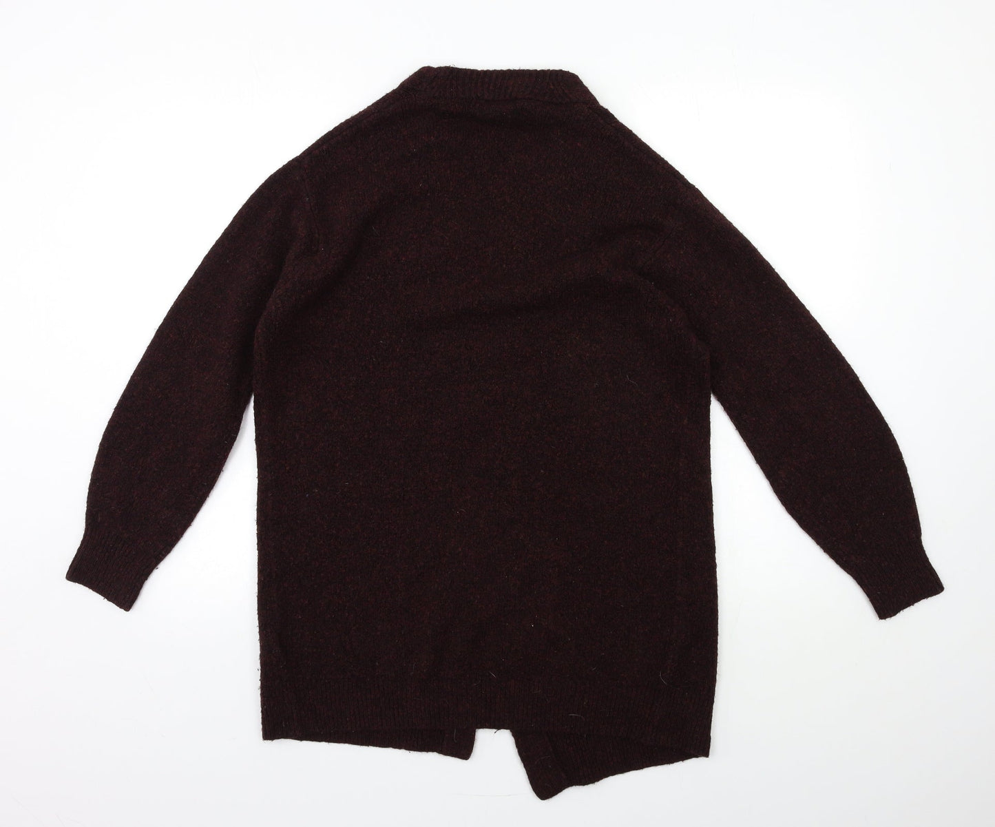 Womens UK Size XS H&M Red Cardigan Jumper