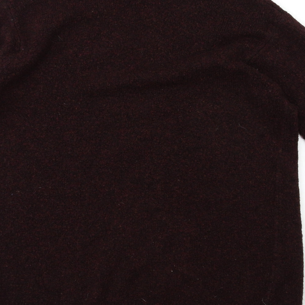 Womens UK Size XS H&M Red Cardigan Jumper