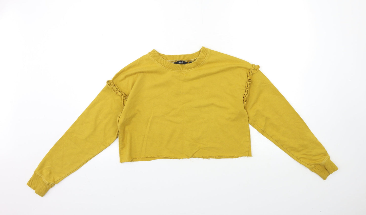 Womens UK Size 8 NEXT Yellow Pullover Jumper