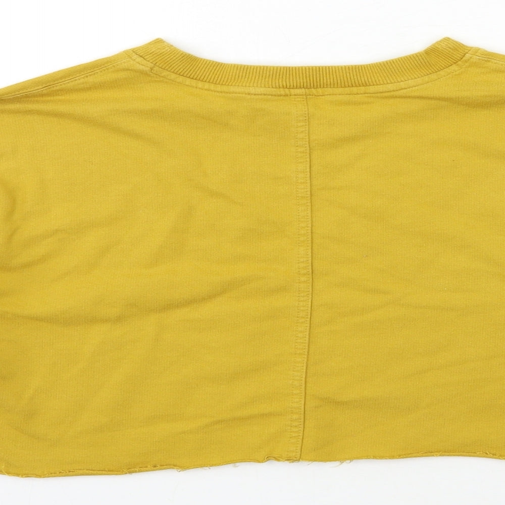 Womens UK Size 8 NEXT Yellow Pullover Jumper