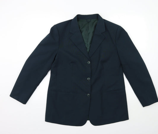 Mens UK Size 38 Preworn Regular Blue Suit Jacket