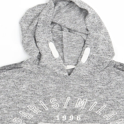 Matalan Girls Grey   Pullover Hoodie Size 11 Years