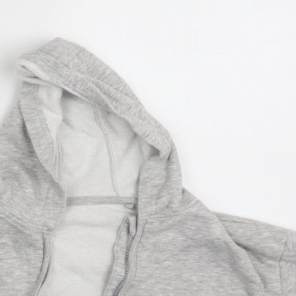 George Girls Grey   Full Zip Jumper Size 24 Months