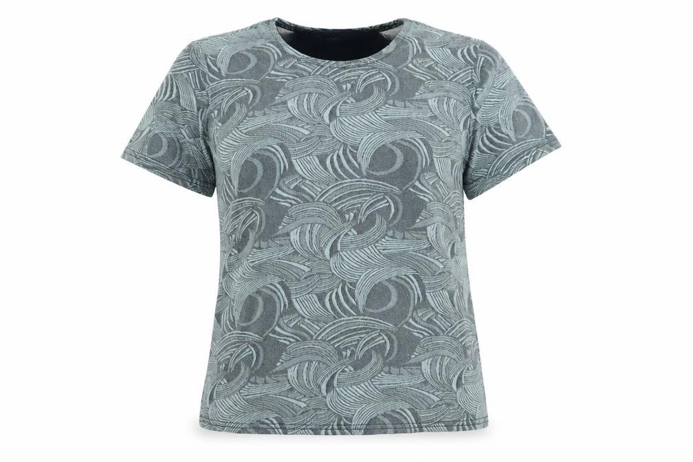 Womens UK Size 12 Berkertex Blue Basic T-Shirt