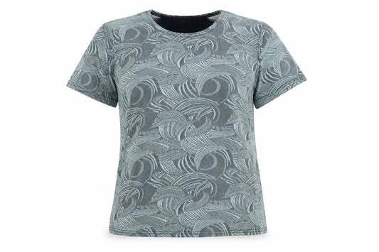 Womens UK Size 12 Berkertex Blue Basic T-Shirt
