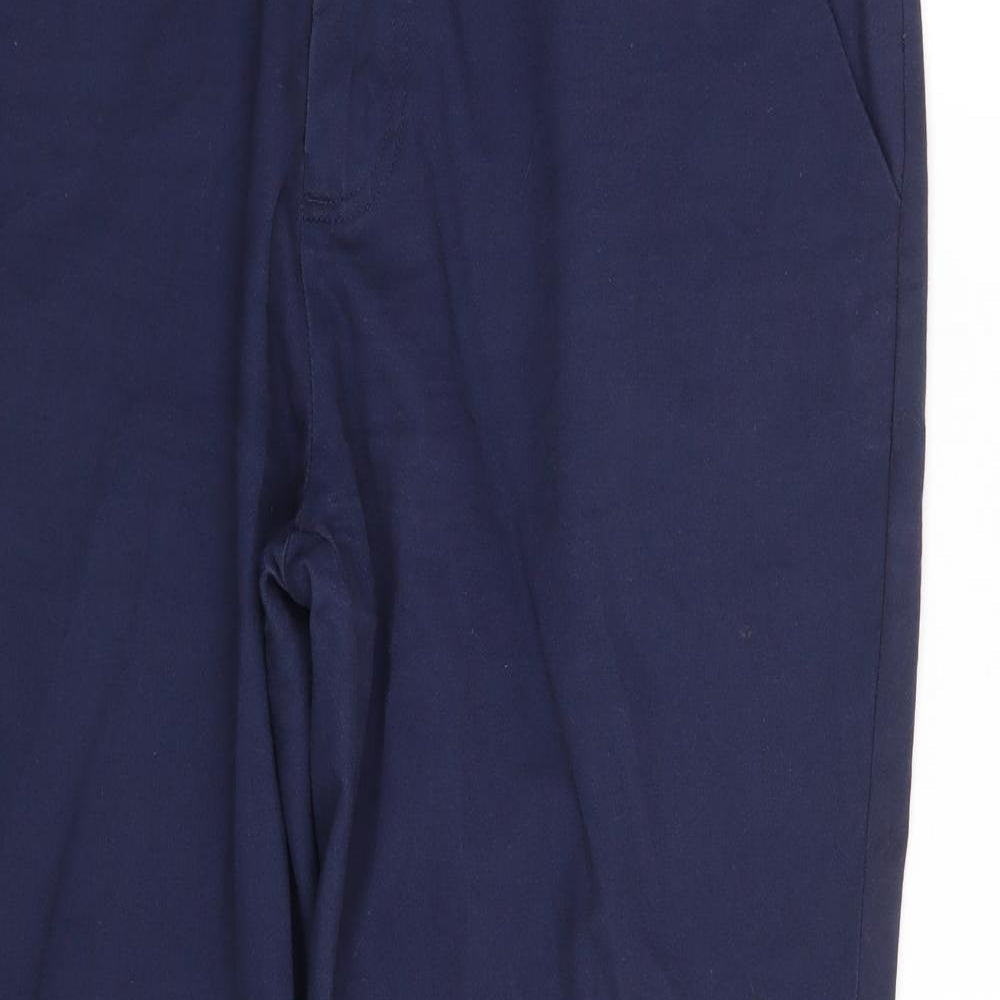 Denim Co. Mens Blue  Denim Chino Trousers Size 38 in L34 in