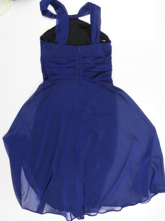 Connected Womens Blue   A-Line  Size 8