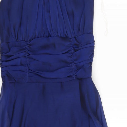 Connected Womens Blue   A-Line  Size 8