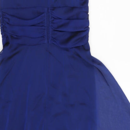 Connected Womens Blue   A-Line  Size 8