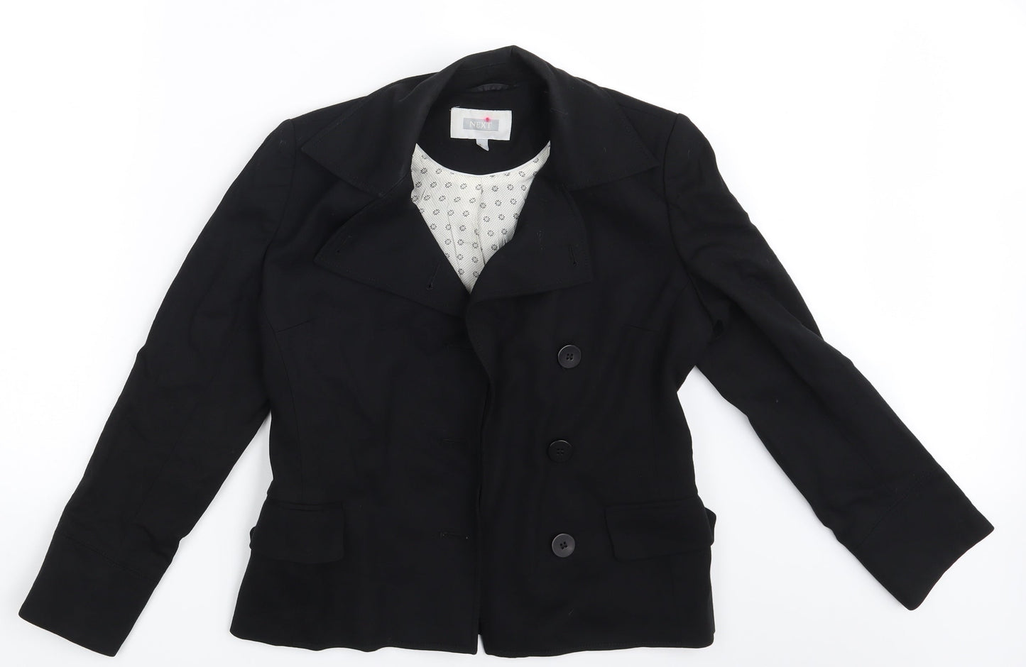 Womens UK Size 10 NEXT Black Jacket