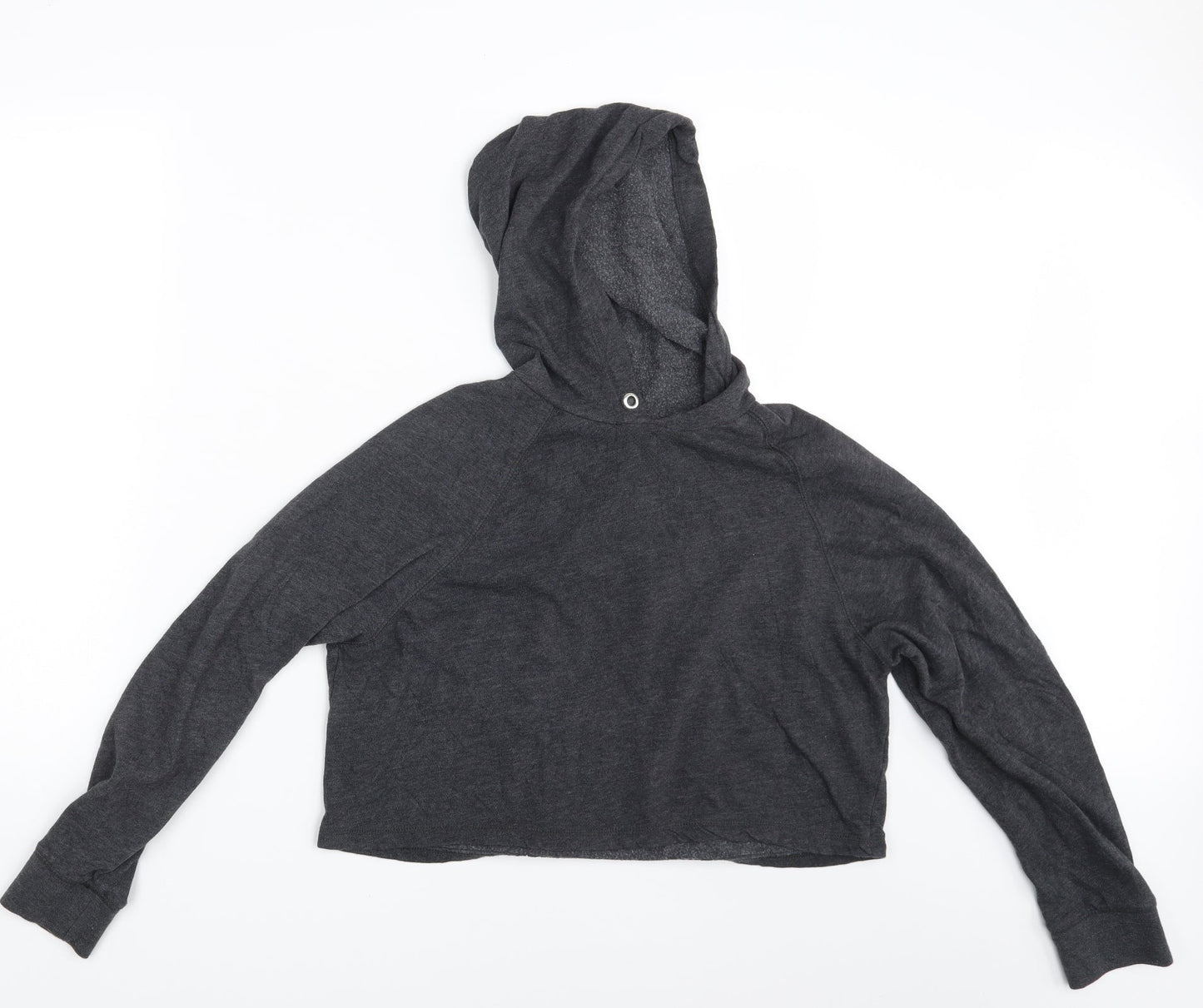 H&M Womens Grey   Pullover Hoodie Size M