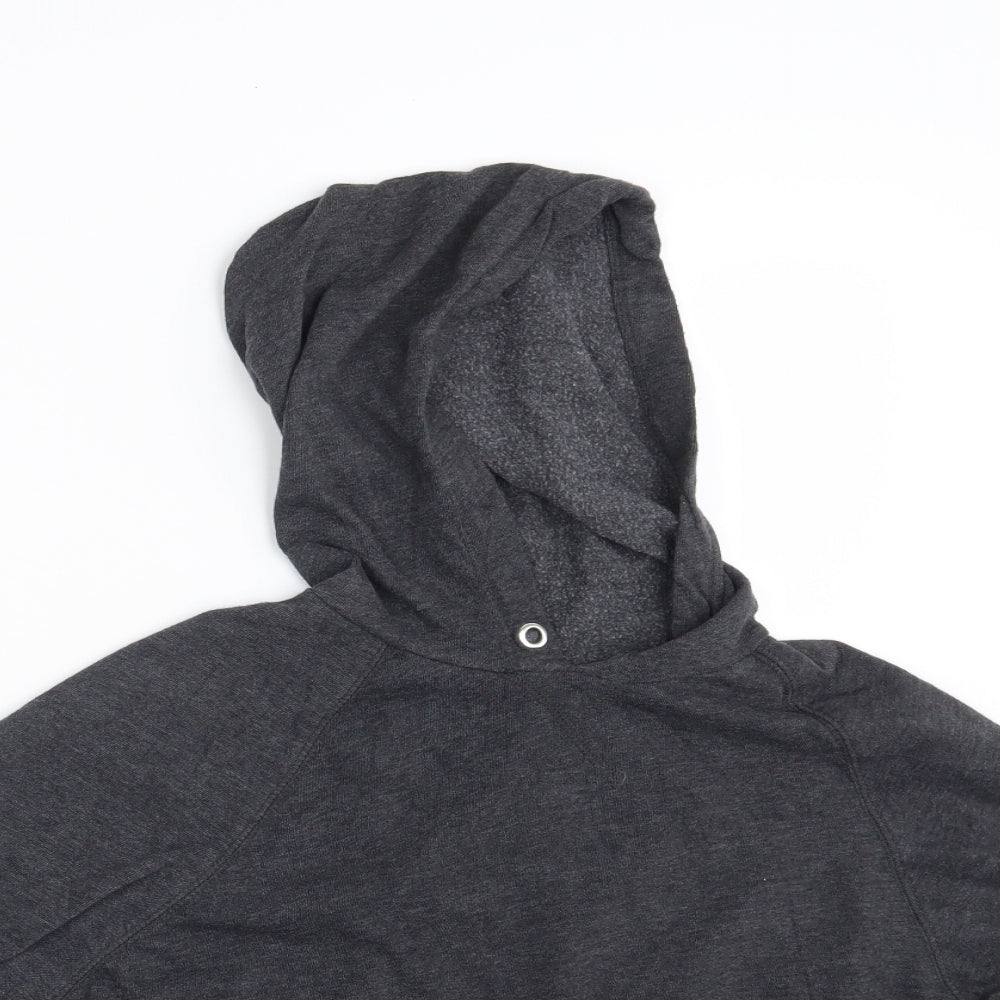 H&M Womens Grey   Pullover Hoodie Size M