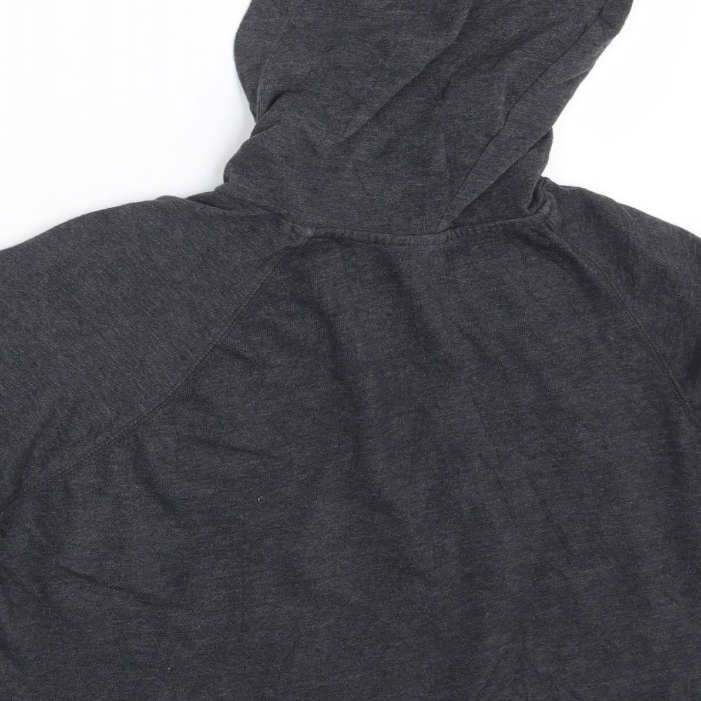 H&M Womens Grey   Pullover Hoodie Size M