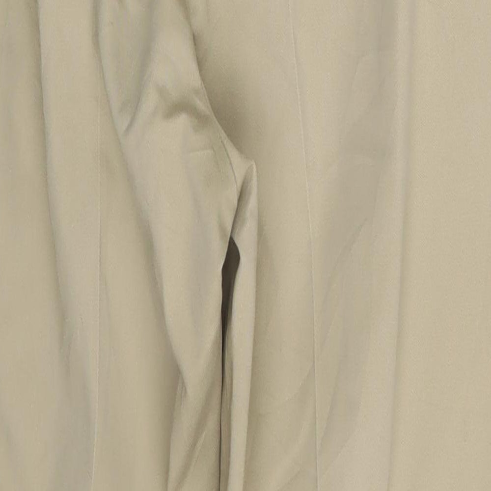 Womens UK Size 8 Debenhams Regular Fit Chino Beige Trousers