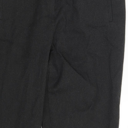 Womens UK Size 12 M&S Regular Fit  Black Trousers