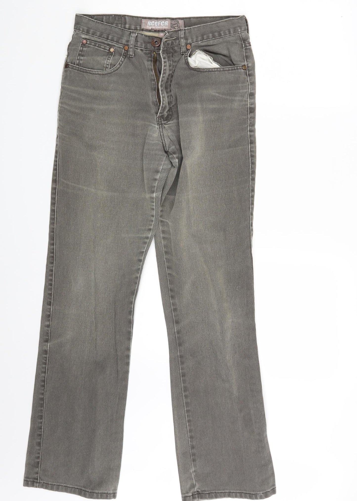 Reefer Womens Brown  Denim Bootcut Jeans Size 28 in L31 in