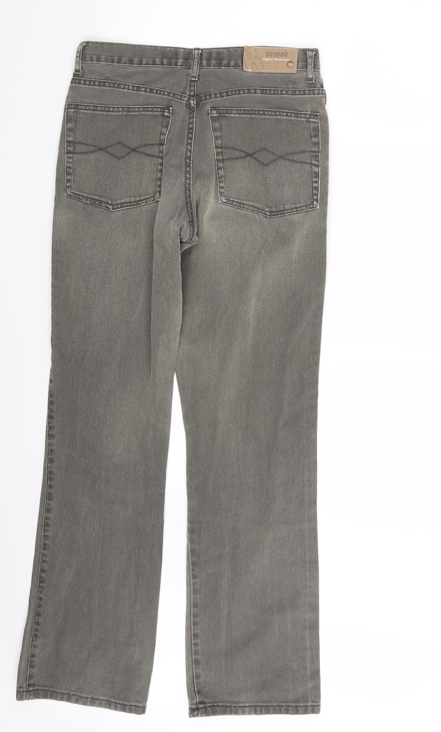 Reefer Womens Brown  Denim Bootcut Jeans Size 28 in L31 in