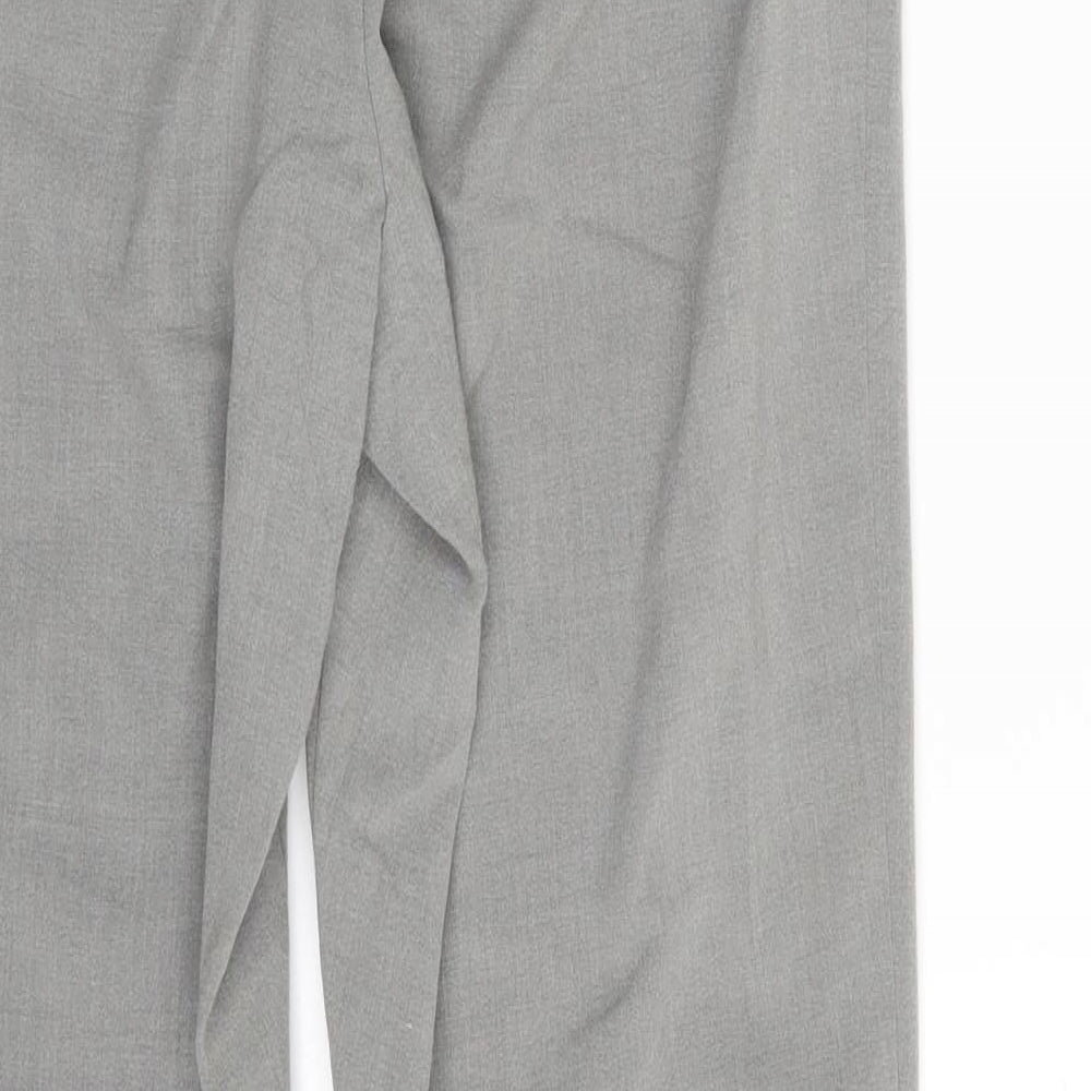 Womens UK Size 10 M&S Regular Fit  Grey Trousers