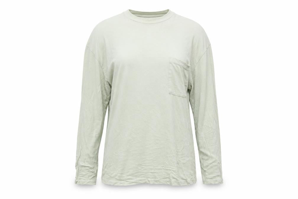 Womens UK Size XS ASOS Green Basic T-Shirt