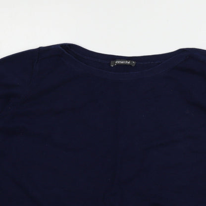 Womens UK Size M Bonmar Blue Pullover Jumper