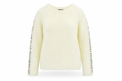 Womens UK Size 4 Body Flirt Ivory Pullover Jumper