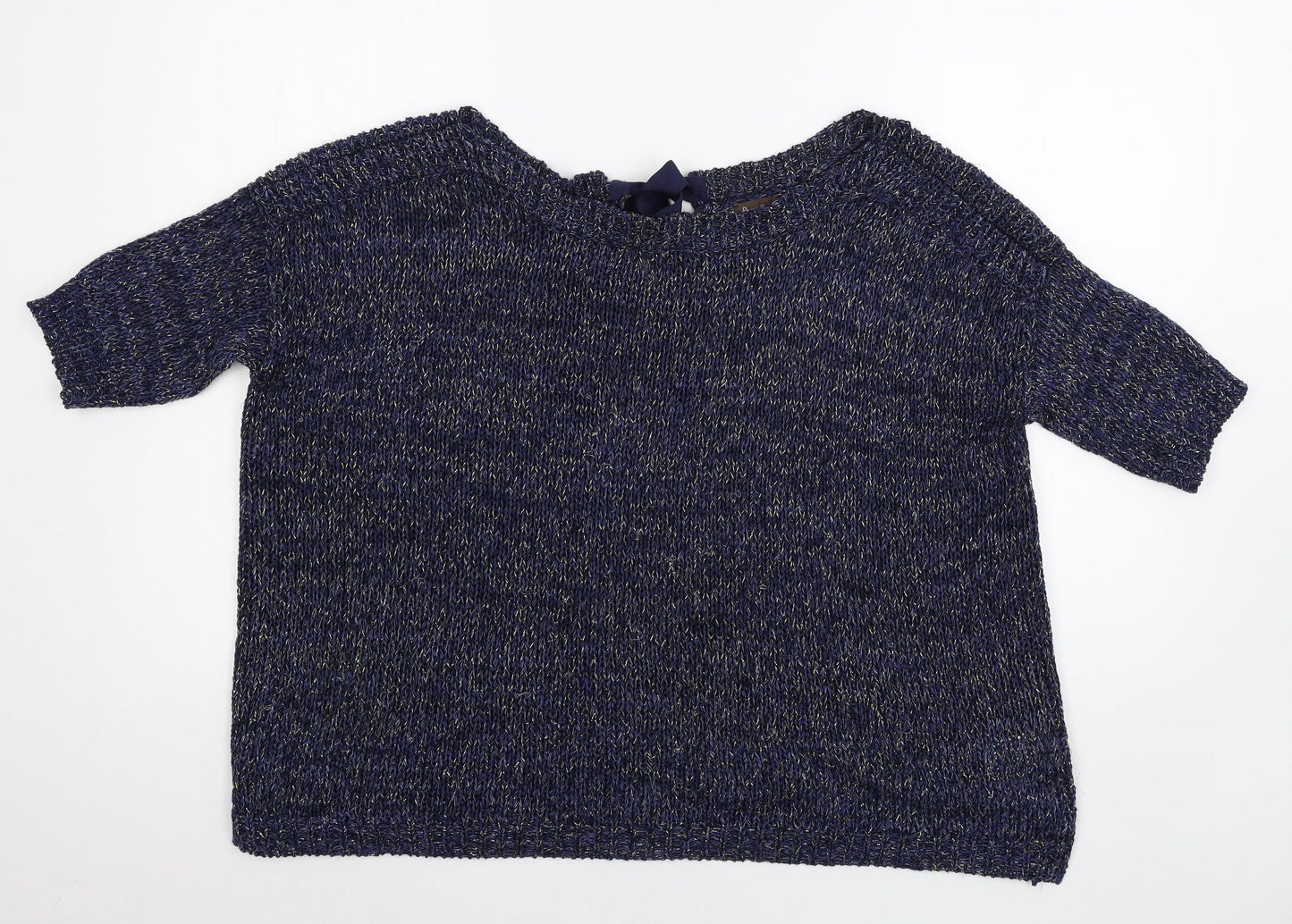 Womens UK Size 10 Phase Eight Blue Pullover Jumper
