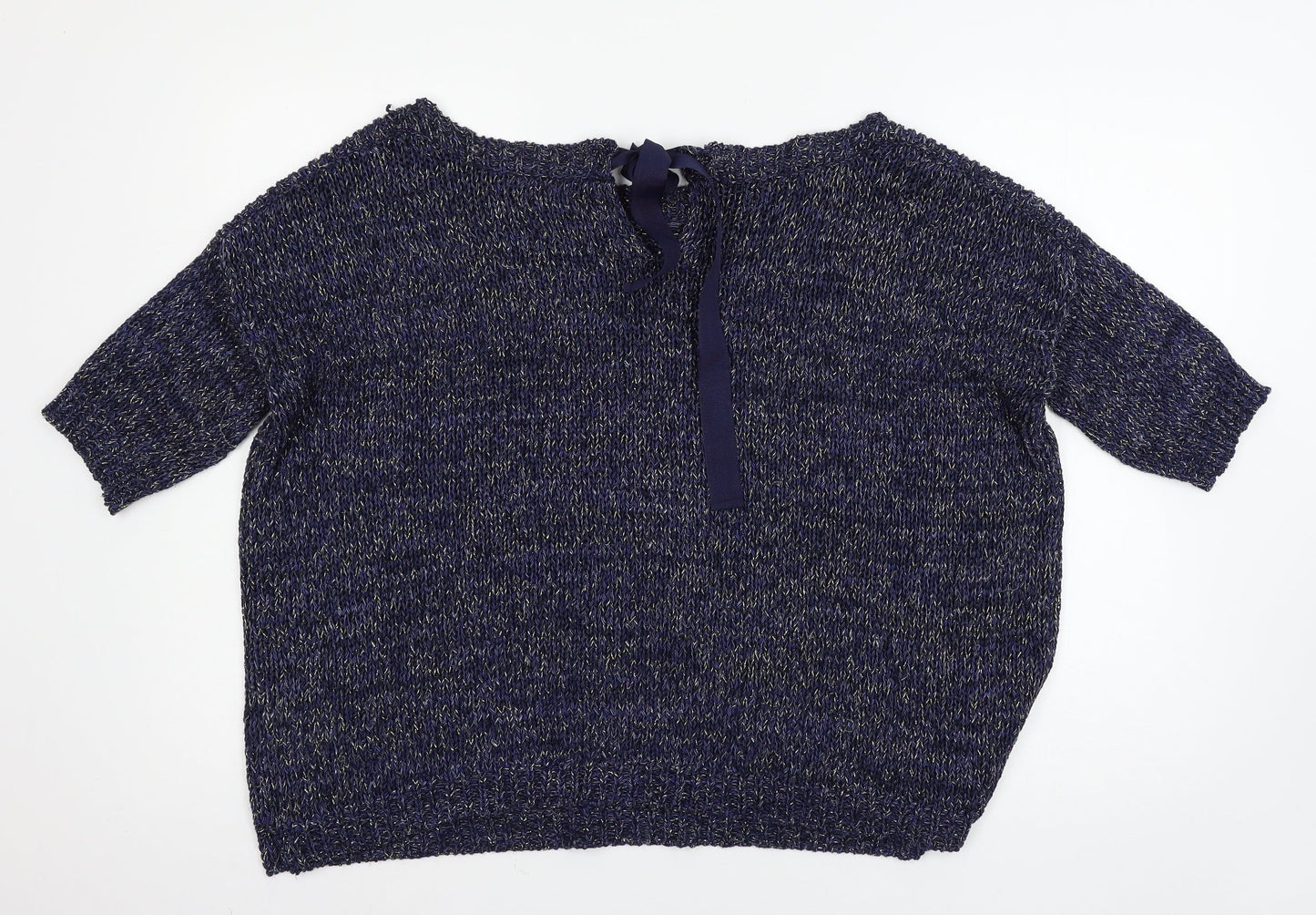 Womens UK Size 10 Phase Eight Blue Pullover Jumper