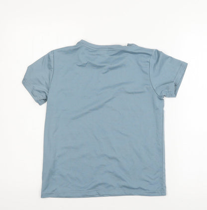 Tapout Boys Blue  Jersey Basic T-Shirt Size 7-8 Years