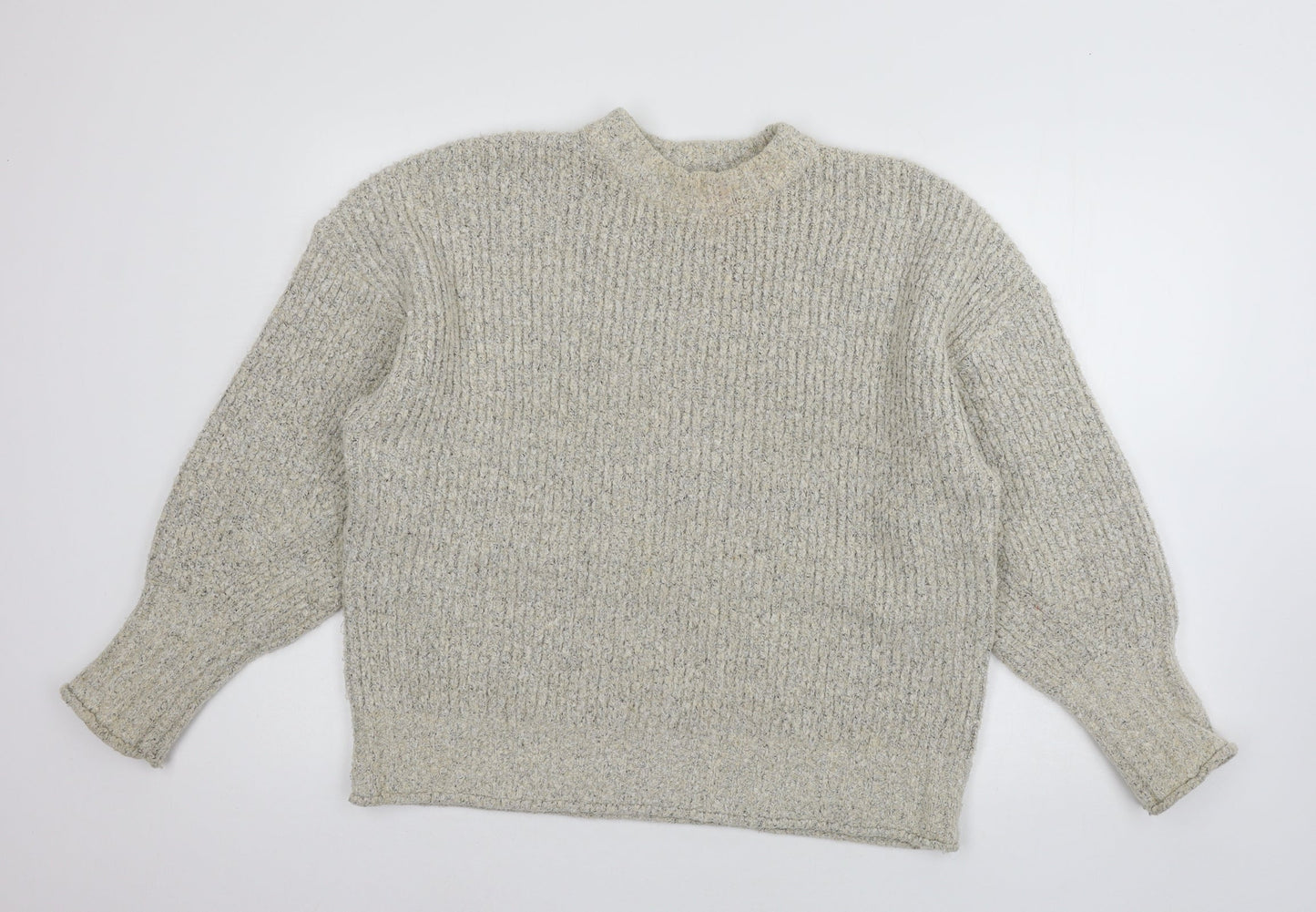 Womens UK Size M Topshop Ivory Pullover Jumper