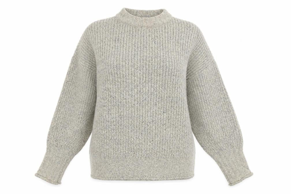 Womens UK Size M Topshop Ivory Pullover Jumper