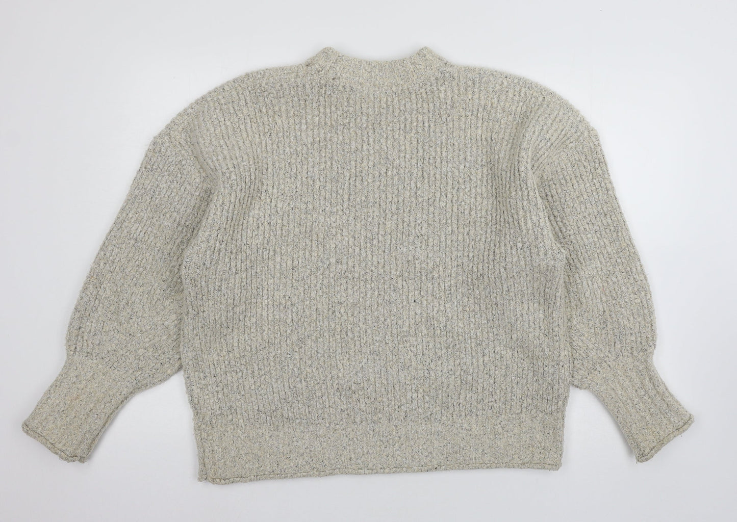 Womens UK Size M Topshop Ivory Pullover Jumper
