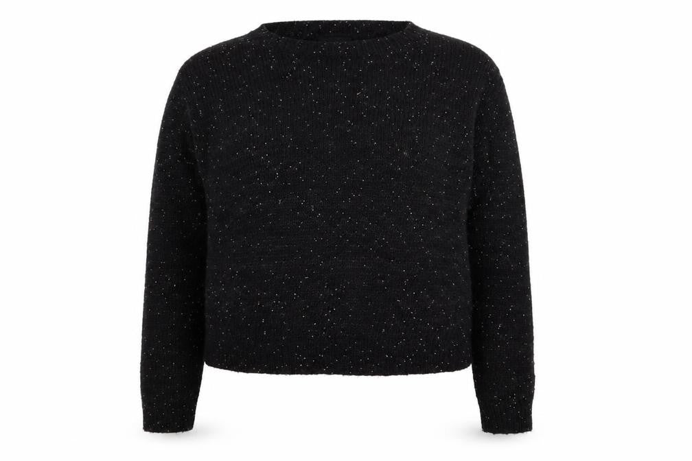 Womens UK Size 16 Topshop Black Pullover Jumper