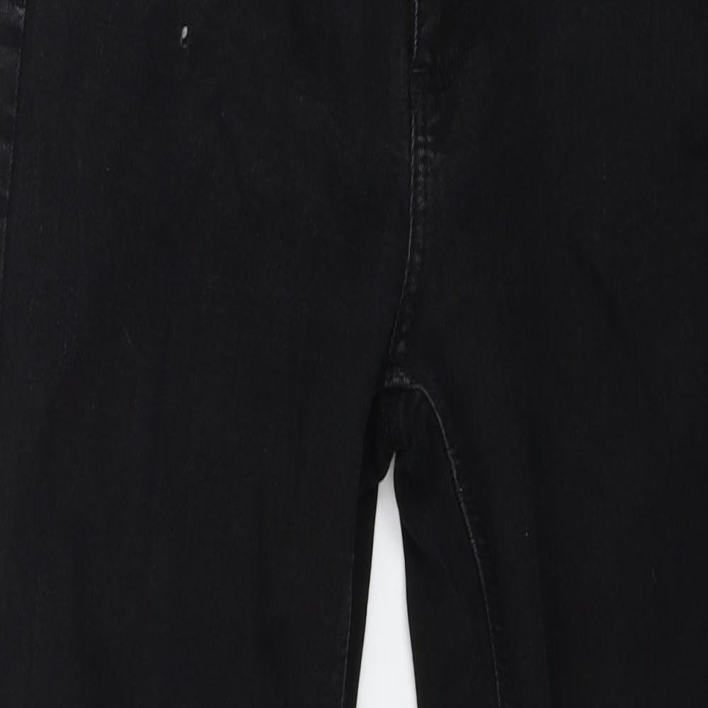 Denim & Womens Black  Denim Skinny Jeans Size 12 L26 in