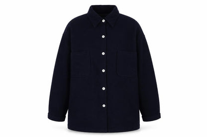 Womens UK Size 16 BHS Blue Overcoat