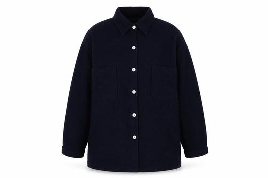 Womens UK Size 16 BHS Blue Overcoat