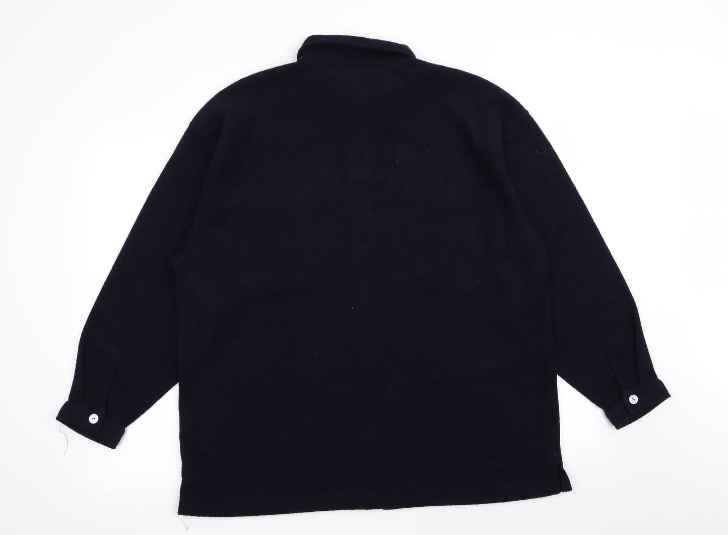 Womens UK Size 16 BHS Blue Overcoat
