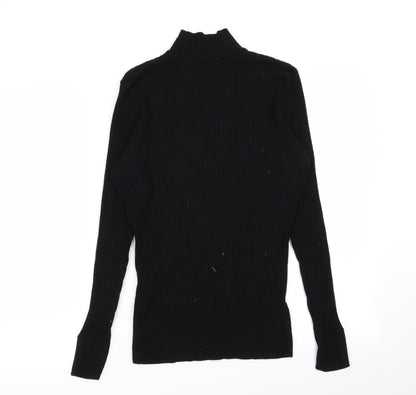 Nutmeg Womens Black   Pullover Jumper Size 14