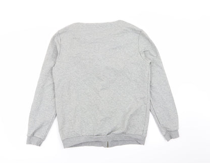 clothing credere Mens Grey   Full Zip Jumper Size M