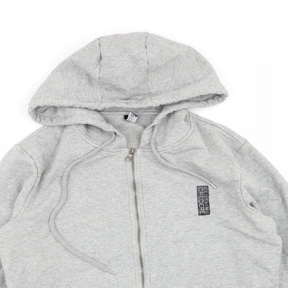 clothing credere Mens Grey   Full Zip Jumper Size M