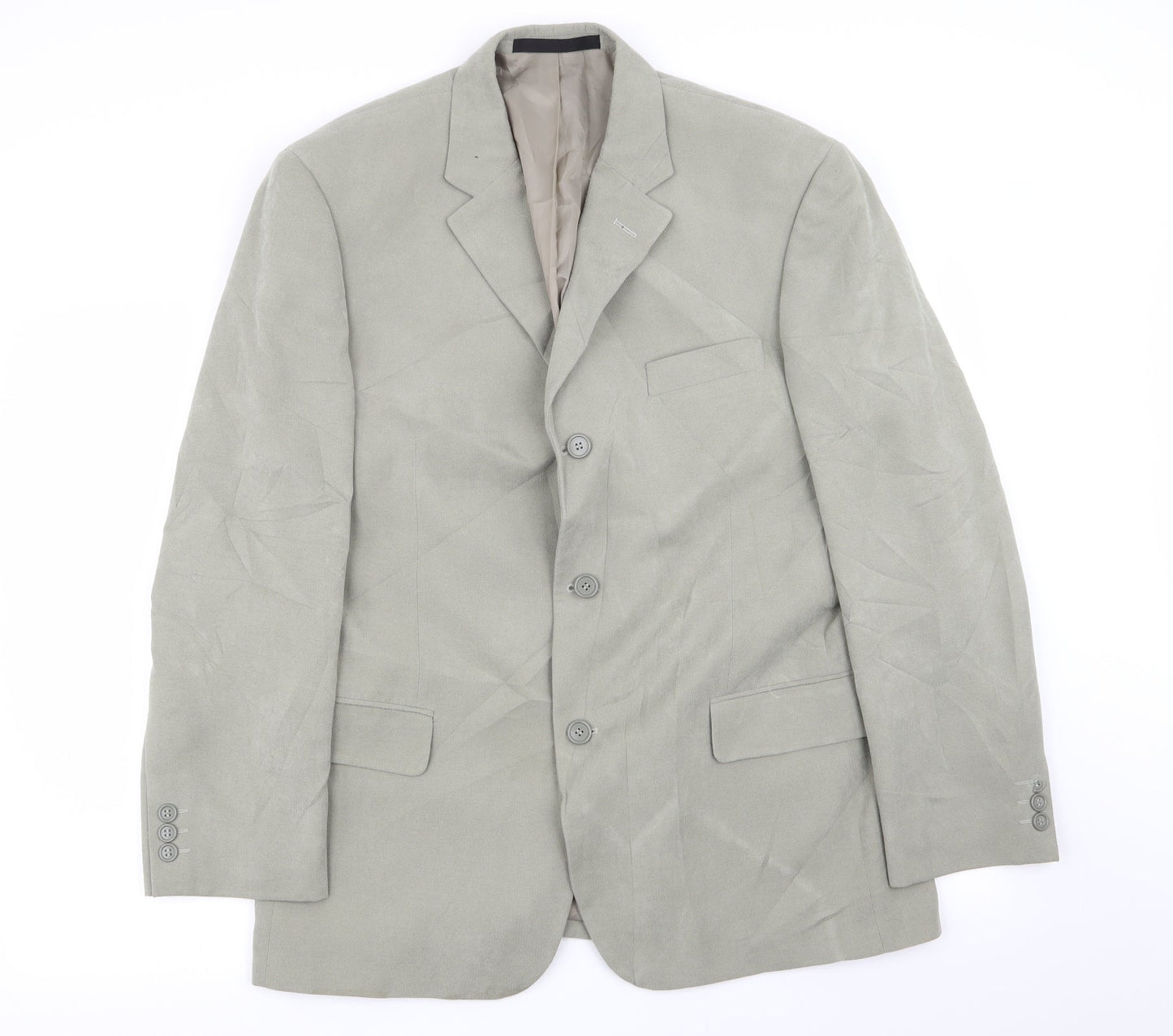 Mens UK Size 42 M&S Regular Green Suit Jacket