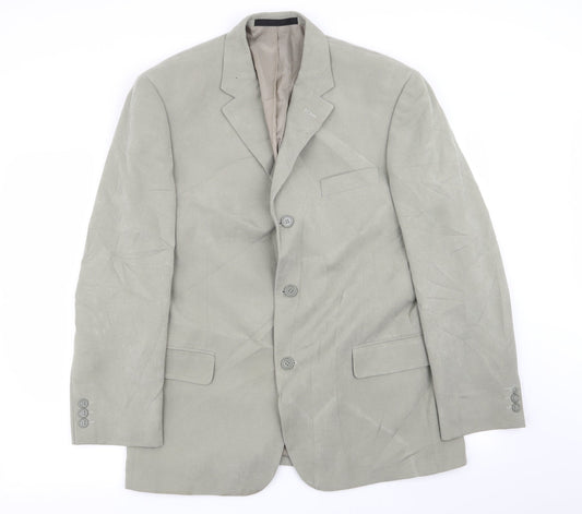 Mens UK Size 42 M&S Regular Green Suit Jacket