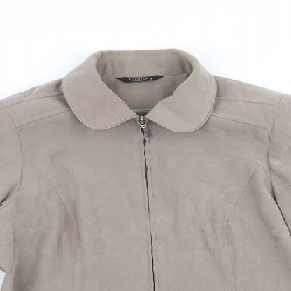 BM Womens Beige   Jacket  Size 14