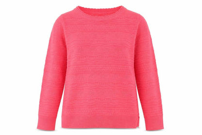 Womens UK Size 10 isle Pink Pullover Jumper