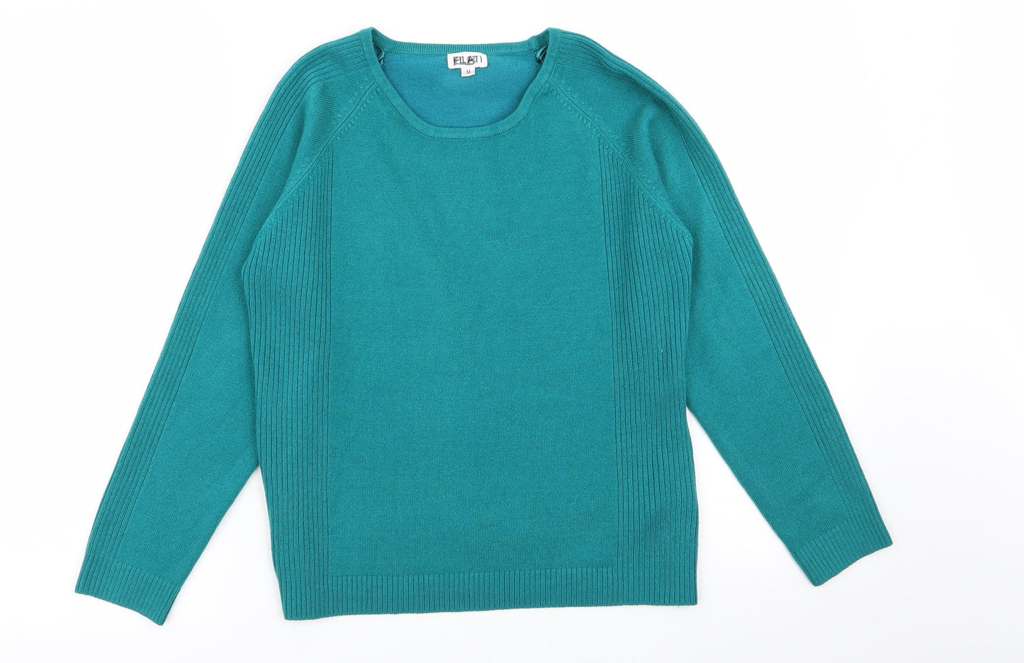 Womens UK Size M Filati Green Pullover Jumper