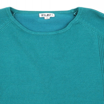 Womens UK Size M Filati Green Pullover Jumper