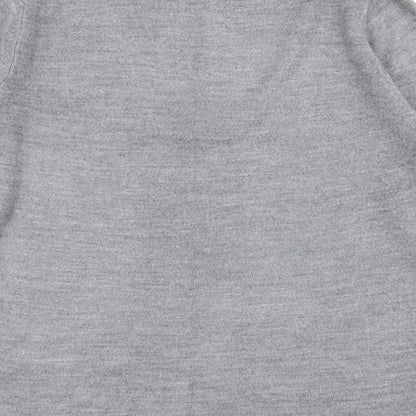 Womens UK Size 12 Per Una Grey Pullover Jumper