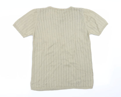 Womens UK Size 10 holmewood Green Pullover Jumper
