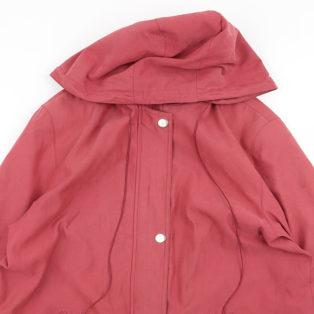 Womens UK Size M Klass Pink Overcoat